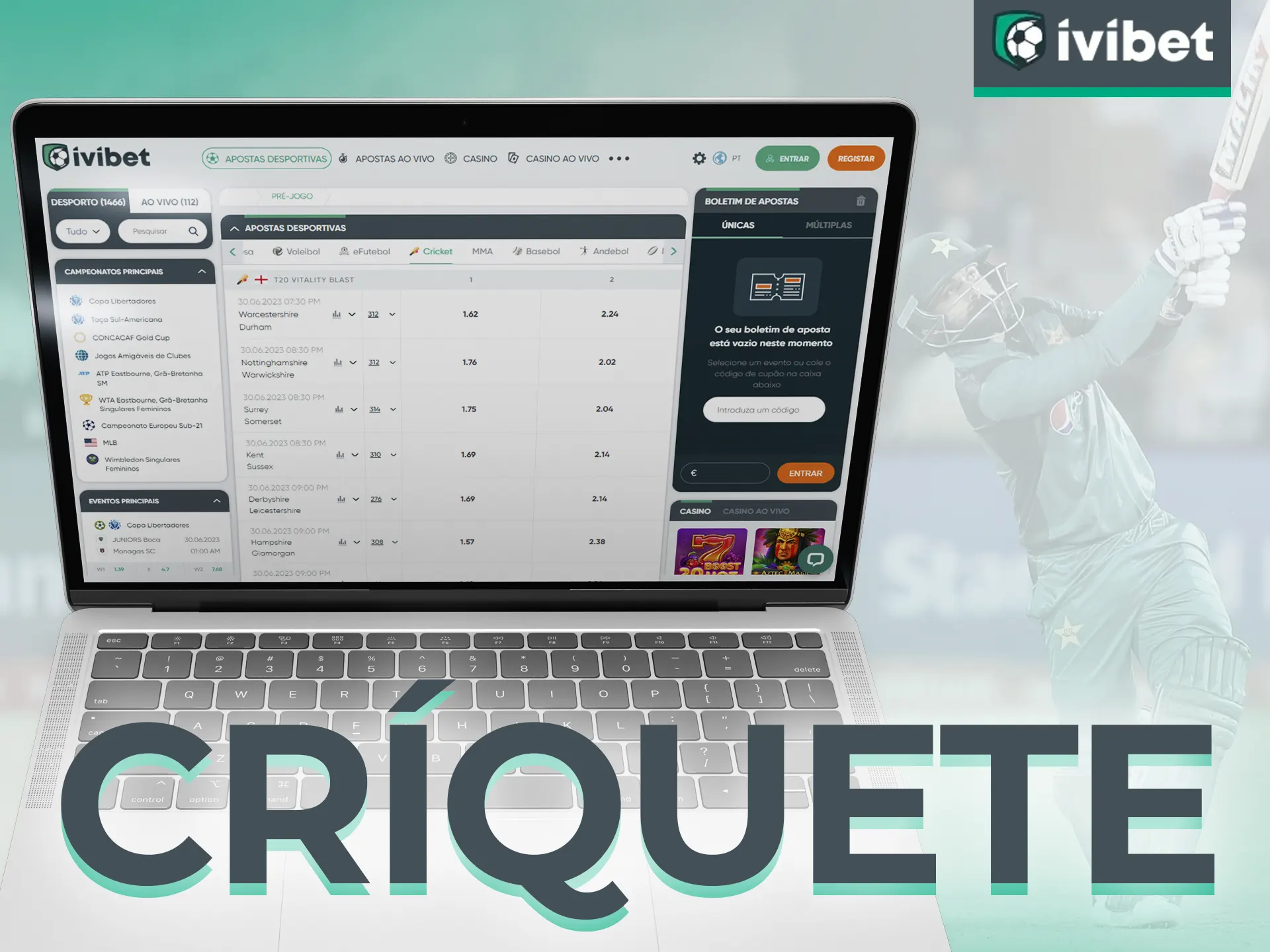 Major sport bônus