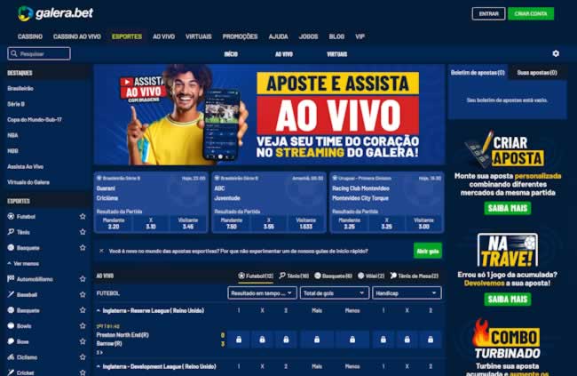 Handicap europeu tabela