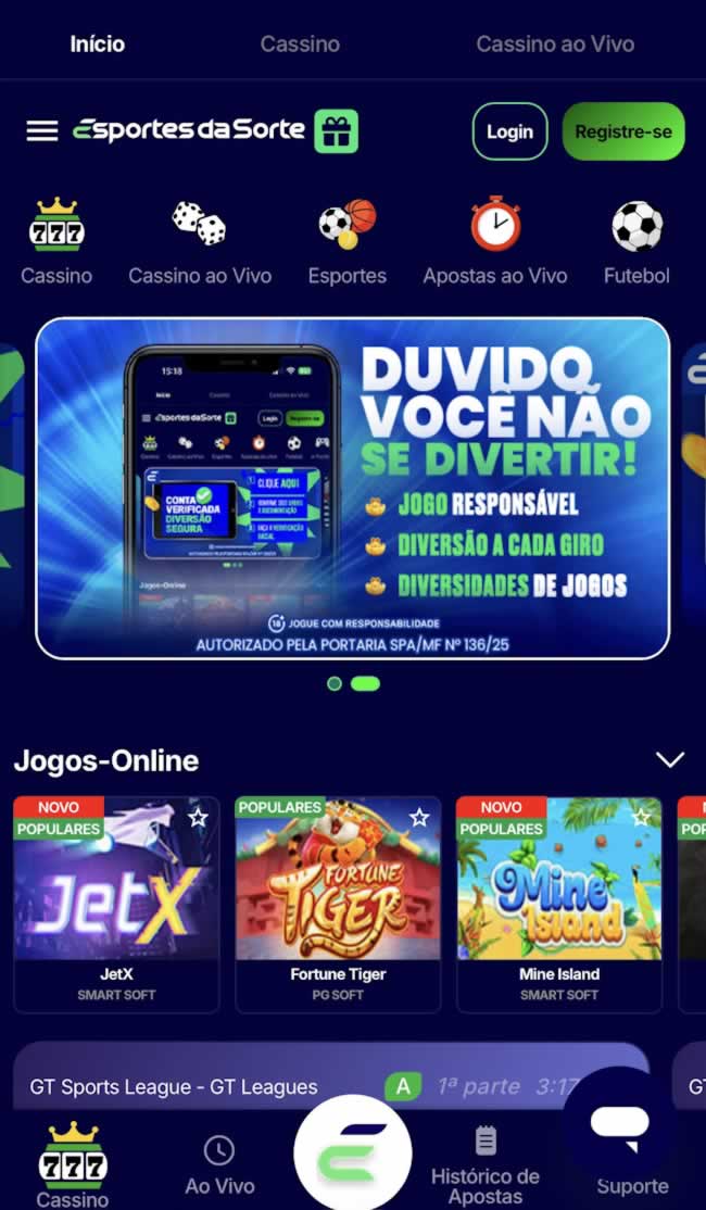 Bônus de primeiro depósito