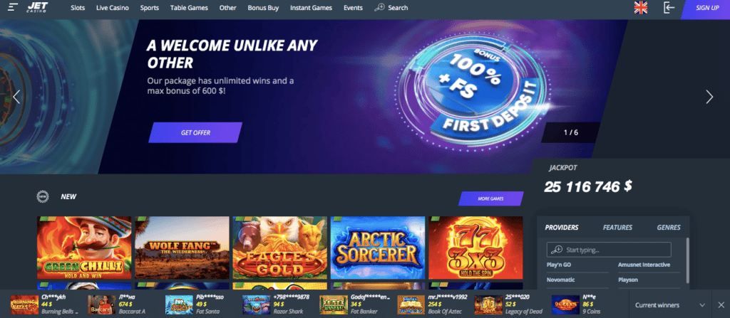 Jogo de aposta online